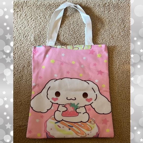 Sanrio Handbags - Cinnamoroll canvas tote bag
